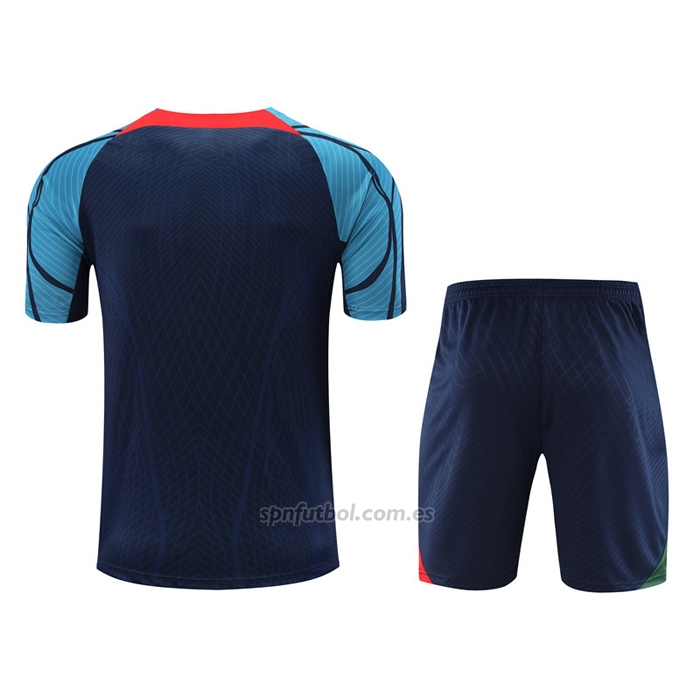 Chandal del Portugal Manga Corta 2022-2023 Azul - Pantalon Corto